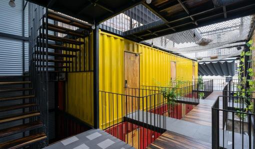 Le premier hôtel-container du Vietnam