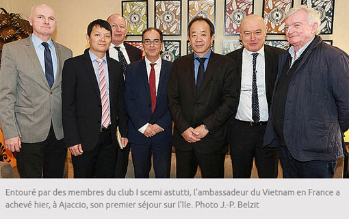 L'ébauche d'un nouveau lien entre le Vietnam et la Corse L'ébauche d'un nouveau lien entre le Vietnam et la Corse