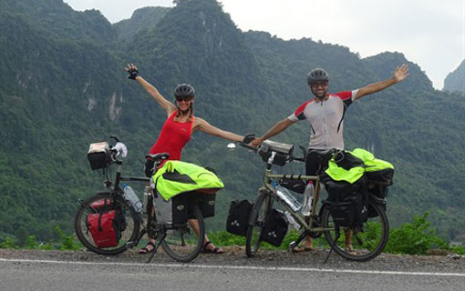 Nathalie Strehl et Luc Fauvet: Un couple, deux vélos, une aventure