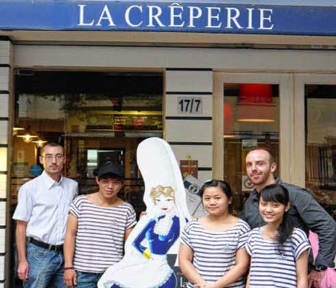 Crêperie. Un business qui s'exporte au Vietnam. Crêperie. Un business qui s'exporte au Vietnam.