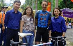 Un cycliste français au Vietnam