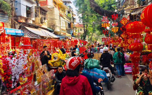 Déroulement de la fête du Têt ou nouvel an vietnamien