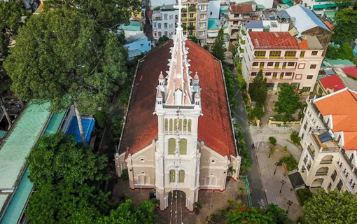 L'église Cho Quan à Ho Chi Minh Ville a près de 300 ans d'histoire