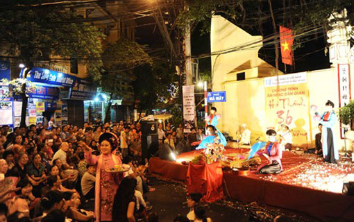 Les espaces musicaux font vibrer le Vieux quartier de Hanoï