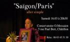 Spectacle : "Saïgon/Paris" aller simple (Le 16 Mars 2019 - De 20h30 à 22h30)