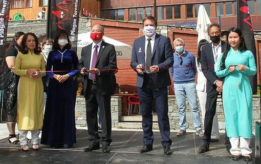 Le Festival du Vietnam 2021 à La Plagne-Tarentaise (Savoie) en France Le Festival du Vietnam 2021 à La Plagne-Tarentaise (Savoie) en France