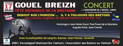 Fête de la Bretagne à Hô Chi Minh-Ville ce week-end ! Fête de la Bretagne à Hô Chi Minh-Ville ce week-end !
