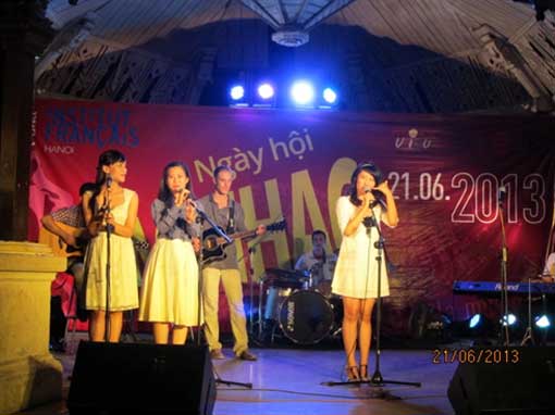 La fête de la musique à Hanoi pour la première fois