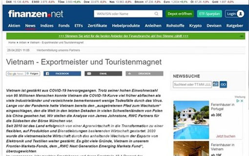 Vietnam - L'attractivité des investissements et du tourisme