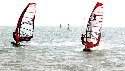 Planche à voile : un Français remporte Vietnam Fun Cup