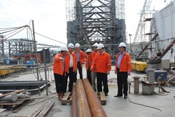 Le Vietnam capable de construire des plates-formes pétrolières Le Vietnam capable de construire des plates-formes pétrolières