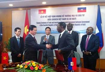Haïti - Agriculture : Signature d’un accord de coopération agricole avec le Vietnam