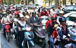 Vietnam : La moto est reine Vietnam : La moto est reine