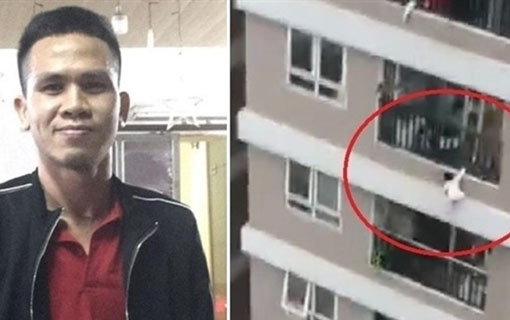 Vietnam: Le Premier ministre a félicité le chauffeur-livreur "héros" pour avoir sauvé une petite fille tombant du balcon du 12ème étage d'un immeuble à Hanoi