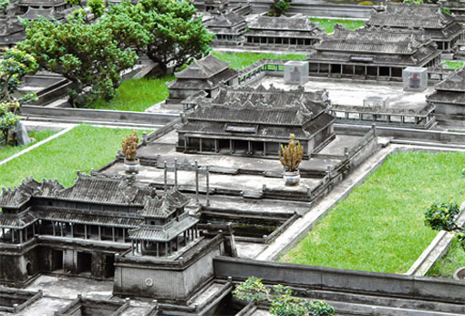 Une Huê en miniature à Hô Chi Minh-Ville Une Huê en miniature à Hô Chi Minh-Ville