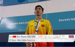 Jeux olympiques de la jeunesse (JOJ) de Buenos Aires 2018 - Le Vietnamien Huy Hoang Nguyen a fait très forte impression en finale du 800 m nage libre