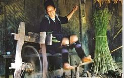 Le lin, les costumes et la tradition du tissage chez les H'mông Le lin, les costumes et la tradition du tissage chez les H'mông