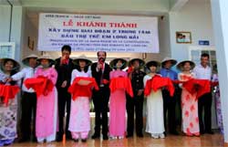 Vietnam : la maison sociale pour les enfants s’agrandit