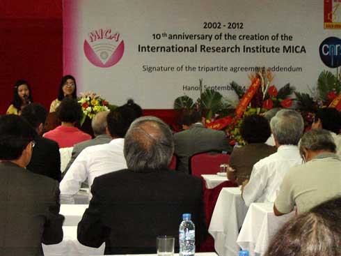 L’Institut MICA, modèle de la coopération vietnamo-française L’Institut MICA, modèle de la coopération vietnamo-française