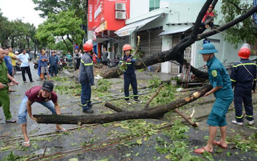 Le typhon Noru provoque des dégâts matériels dans le centre du Vietnam