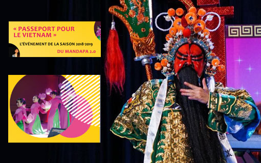 Le Centre Mandapa (Paris 13è) - Festival "Passeport pour le Vietnam" (du 14 octobtre 2018 au 21 juin 2019)