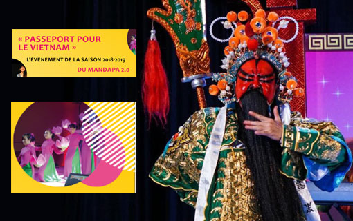 Le Centre Mandapa (Paris 13è) - Festival "Passeport pour le Vietnam" (du 14 octobtre 2018 au 21 juin 2019) Le Centre Mandapa (Paris 13è) - Festival "Passeport pour le Vietnam" (du 14 octobtre 2018 au 21 juin 2019)