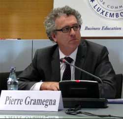 Pierre Gramegna: «On a une super image ici» Pierre Gramegna: «On a une super image ici»