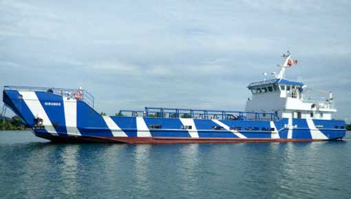 Piriou. La filiale du Vietnam livre une première barge Piriou. La filiale du Vietnam livre une première barge