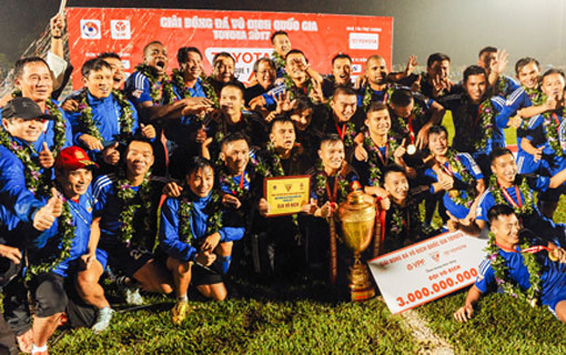 Football - Quang Nam sacré champion du Viêt Nam Football - Quang Nam sacré champion du Viêt Nam
