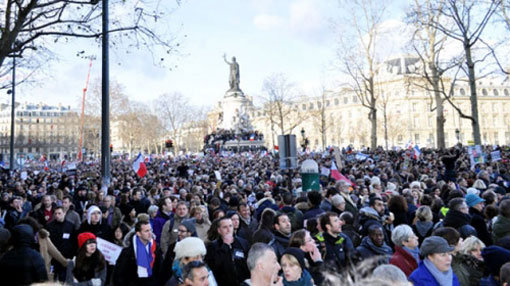 4 millions de personnes ont défilé en France