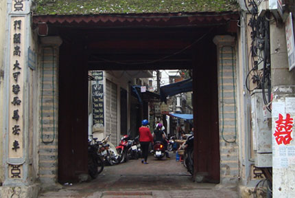 Ruelles, l’âme de Hanoi