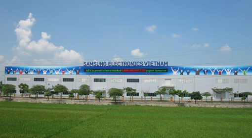 Samsung investit 560 millions de dollars au Vietnam pour une usine de TV