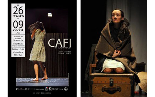 Spectacle "CAFI" de Vladia Merlet au Théâtre du Soleil à Paris