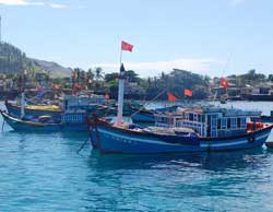 La société CLS va équiper la flotte de pêche du Vietnam contre les cyclones