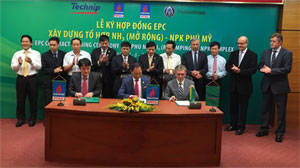 Vietnam : Technip remporte un contrat d’ingénierie pour la construction d’un complexe d’engrais de Petrovietnam Vietnam : Technip remporte un contrat d’ingénierie pour la construction d’un complexe d’engrais de Petrovietnam
