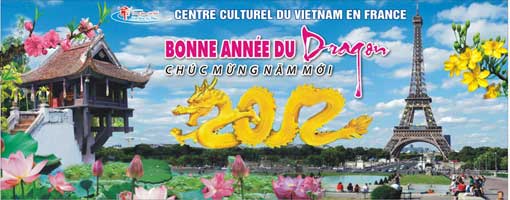 Fête du Têt Nhâm Thin (Année du Dragon) le 22 janvier 2012, Paris, Centre Culturel du Vietnam Fête du Têt Nhâm Thin (Année du Dragon) le 22 janvier 2012, Paris, Centre Culturel du Vietnam
