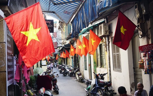 Le jour de la fête de l'Indépendance 2016 au Vietnam