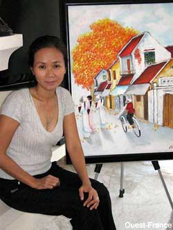 Thuan Anh peint les couleurs flamboyantes du Vietnam - Bouguenais