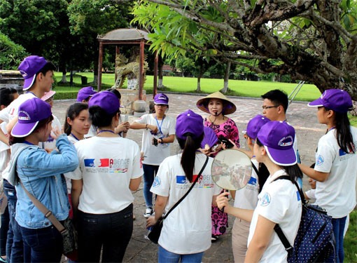 L'université d'été pour les étudiants à Huê (Vietnam)