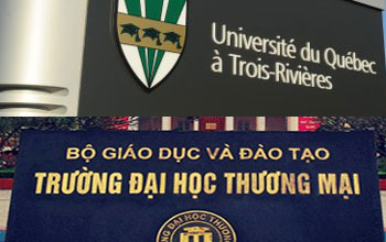 Des étudiants vietnamiens à l’UQTR (Université du Québec à Trois-Rivières) en 2019