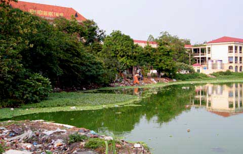 Hanoi peine à sauver ses lacs Hanoi peine à sauver ses lacs