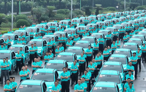 Une compagnie (Green and Smart Mobility - GSM) de taxis électriques Vinfast démarre au Vietnam
