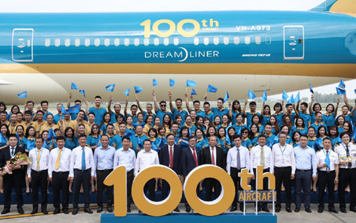 Vietnam Airlines : le 100e avion est un 787-10