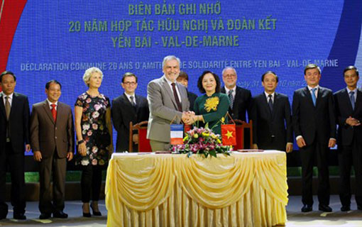 Vietnam-France: Yên Bai et Val-de-Marne célèbrent 20 ans de coopération Vietnam-France: Yên Bai et Val-de-Marne célèbrent 20 ans de coopération